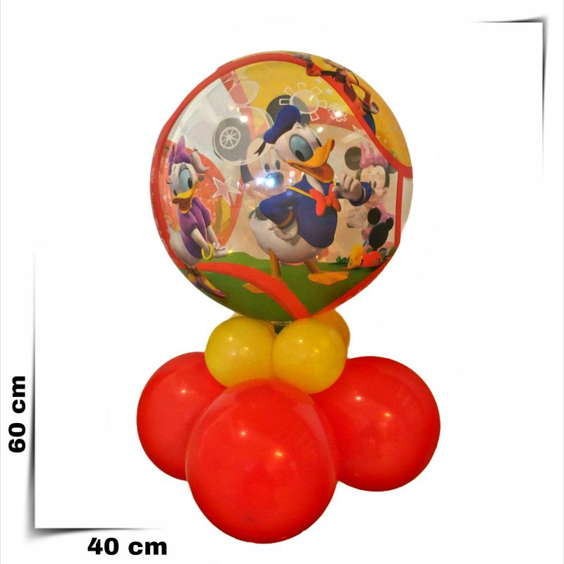 Composizione a palloncini Bubbles Topolino